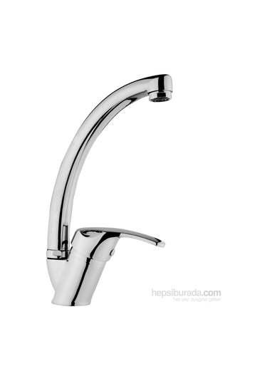 Erce Kuğu Kısa Borulu Lavoba Bataryası Krom