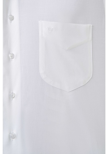 Bisse Erkek Regular Fit Klasik Gömlek Beyaz Gm23k232033 D01 Beyaz