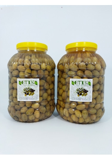 Etik Yerli Ürünler Domat Cinsi Kırma Tatlanmış Zeytin 2 x 5 KG
