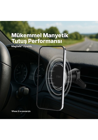 Ttec Easydrive Pro M Magsafe Uyumlu Araç Içi Telefon Tutucu 2tt36