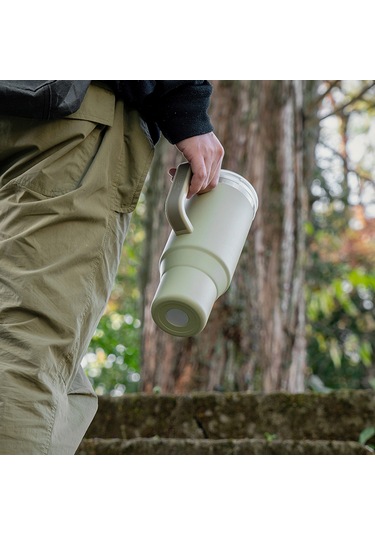 Tyeso Qq Termos Sızdırmaz Pipetli Çift Duvarlı Vakumlu 900ml TS-8866AY