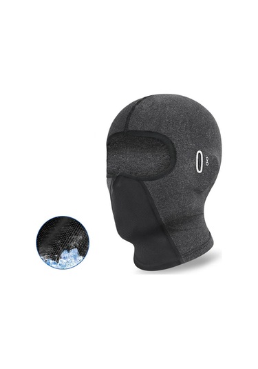 Snapbuy Uv Koruma Tam Yüz Maskesi - Erkek/kadın Bisiklet & Plaj İçin Buz İpek Balaclava Green