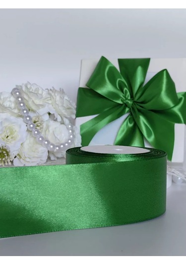 Magazin Dla Rukodel'nic Ip Gavrilov R N Saten Yeşil Paketleme Şeridi 5 Cm 22 Metre 142432312