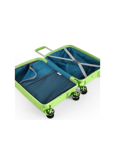 Ççs 5264 Polipropilen Büyük Boy Valiz Fıstık Yeşil