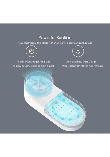 Bosphorusboutique02 Xiaomi Mijia Beyaz Kumaş Tüy Temizleyici - Yün, Pashmina, İpek İçin Ev Gereci Beyaz