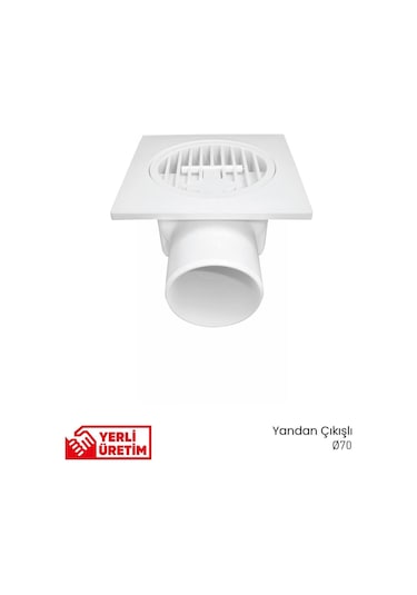 Yer Süzgeci Yandan Çıkışlı Q70 15x15