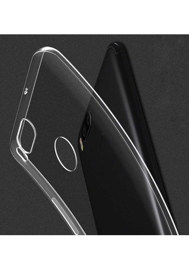 Xiaomi Mi 5x Kılıf Zore Süper Silikon Kapak Renksiz