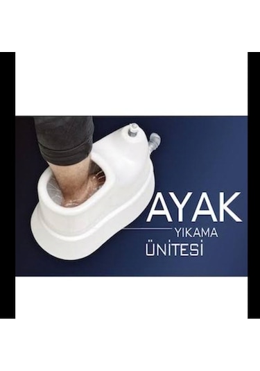 Ayak Matik Ayak Yıkama Ünitesi Çok Renkli