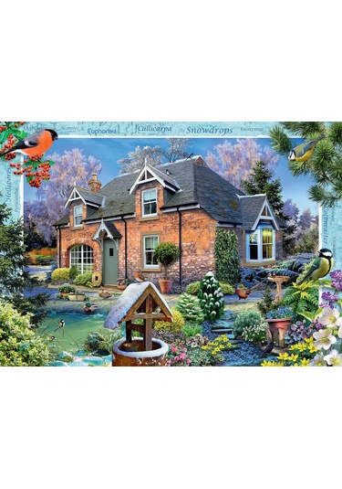 Ravensburger 1000 Parça Köy Kulübesi Puzzle