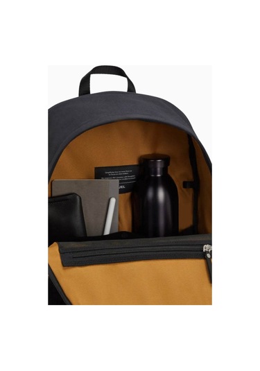 Lojel Semo Backpack Deri Detaylı 18l Günlük Ve Iş Sırt Çantası Siyah