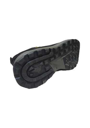 Voyager Lastik Bağcıklı Kısa Boğazlı Hakiki Deri Erkek Bot M440 Siyah Nubuk