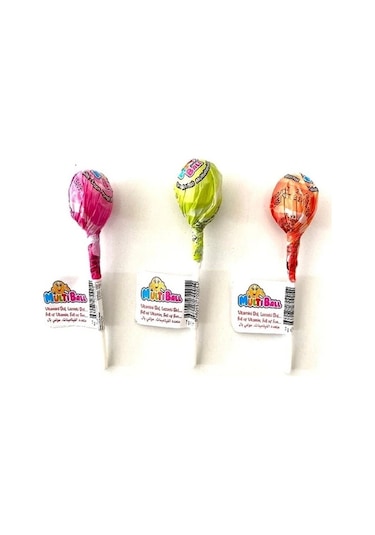 Mball Multiball Multivitaminli Lolipop 3 Adet + Jelibon 2 Adet
