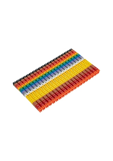 Onka Kcg01- 7 ,mor/7-numara 400-adet 0.50mm²..1mm² Kablo Numaratör