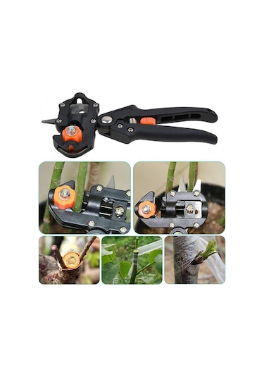 Garden Pro Çantalı Bitki Aşılama Makası ve Bağlama Bandı