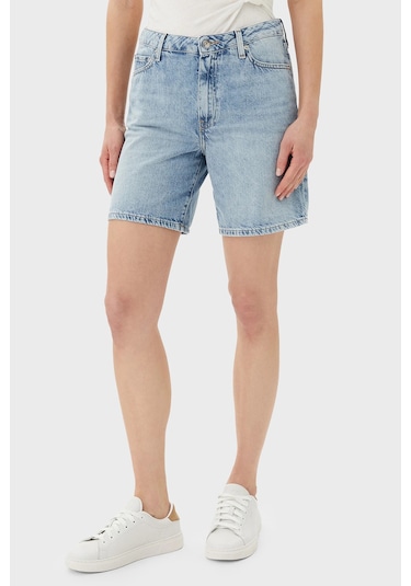 Tommy Hilfiger Bayan Short Ww0ww45505 1ac Açık Mavi Açık Mavi