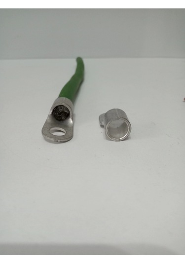 2ga Yalıtımsız Amfi Kablo Ucu - Akü Ve Şase İçin 2 Ga Amfi Güç Kablosu Ucu 35mm - 1 Adet