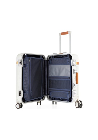 Verage Gm20076w Alüminyum Kabin Boy Valiz-beyaz Beyaz