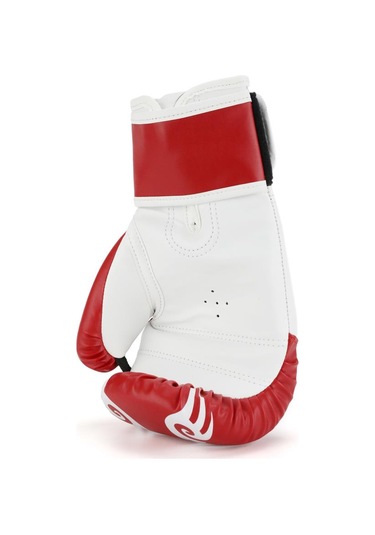 Titan Sport Kırmızı Beyaz İşlemeli Boks Eldiveni Çok Renkli