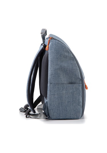 Geekyou 300d Polyester Çift Omuzlu Bebek Çanta - Su Geçirmez, Geniş Hafıza, Bebek Arabası Askısı + Bez Değişim Matı + Islak Çanta - Mavi Kot Mavi