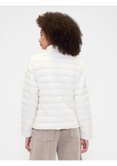 Gap 791284001 V-frch Logo Lw Puffer Jkt Kadın Mont Bej