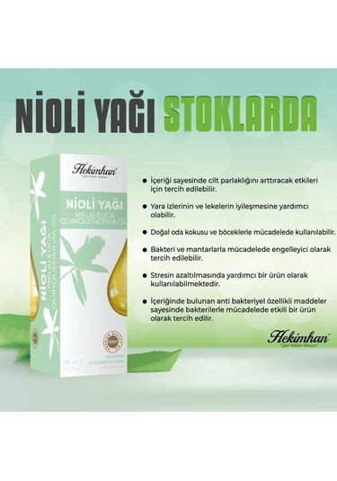 Hekimhan Nioli Yağı 20 ML