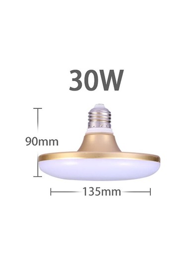 Led Ampul E27 Led Lamba 220 V Ufo Elektrik Ampulü 15/20/30/40/50 W Süper Parlak Garaj Işığı Ev Aydınlatma İçin Masa Lambaları Mutfak 30w