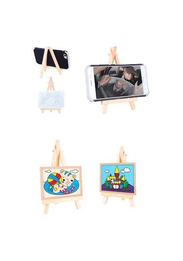 Geeroyoo Ahşap Masa Eseli - Ayarlanabilir Mobi L İstemci /resim Tutucu - 18x24cm Sanat Atölyesi Stendi Diğer