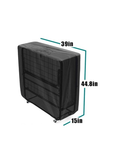 Homyl Katlanabilir Sandalye Örtüsü Salon Tabure Slipcover 102x33x104cm