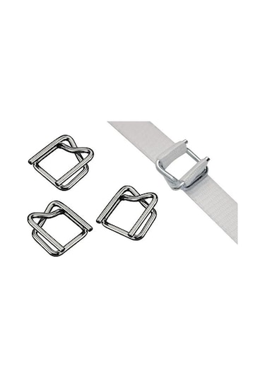 Tanpet 16 MM Kompozit Ve Polyester Çember Tokası Bukle Toka 1000 Adet