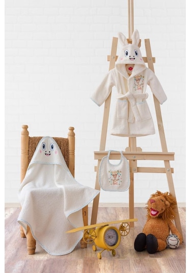 Cotton Box Bebek Banyo Seti Zürafa Krem