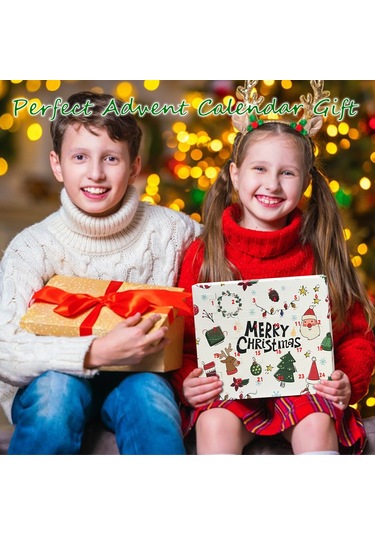 Aoresac Noel Advent Takvim Bilezikleri Kızlar İçin 24 Günlük Noel Geri Sayım Takvimi Kapatılmış Kutuda Dıy Takı Yapım Kiti Hediye 22 Charm Boncuk, Kolye Ve 2 Bilezik Çocuklar, Gençler, Kadınlar İçin Altın