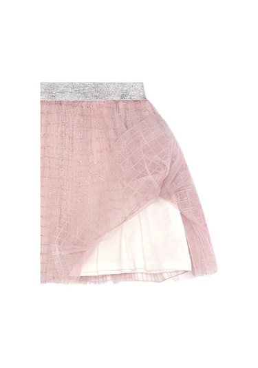 Kız Çocuk Sim Baskılı Tütü Etek Mnt25k240 Pembe