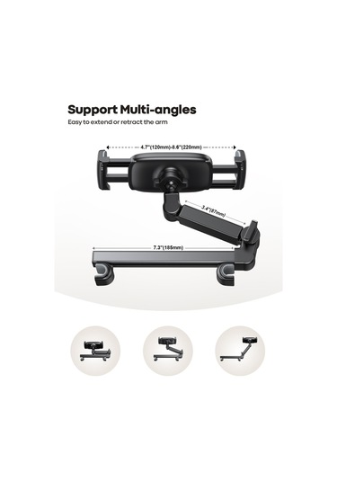 Lamicall Araç Içi Koltuk Arkasi Cep Telefonu Ve Tablet Tutucu Ch06