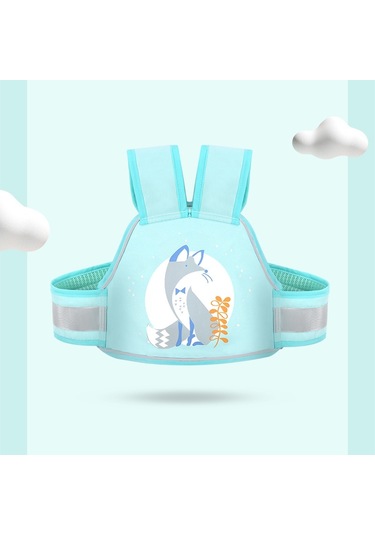 Sunskyy Elektrikli Motosiklet İçin Düşme Önleyici Dört Mevsim Çocuk Güvenlik Kayışı Yeşil