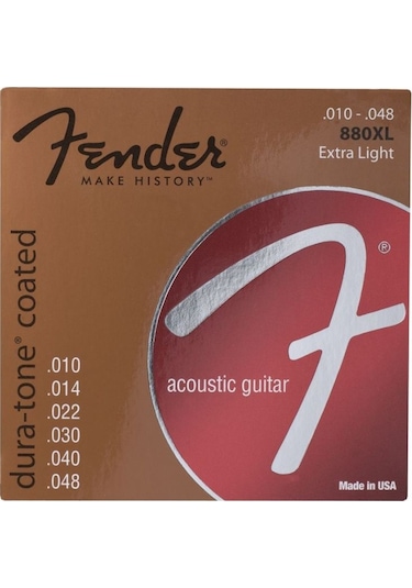 Fender Dura-Tone Coated 80-20 880Xl 10-48