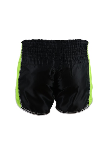 Dragondo Mt3035 Muaythai Şortu Neon Kick Boks Şortu Siyah