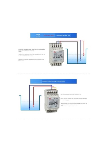 Trendooze Su Seviye Kontrol Cihazı - 3 Adet, 2m Kablo, Um56286-1, İthalat