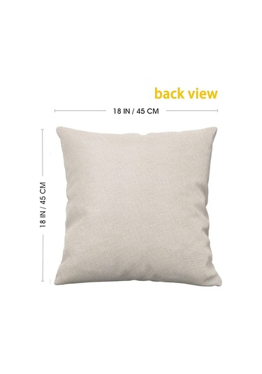 Kauçuk Bitkisi Görselli 45x45 Yastık Kırlent Kılıfı Yeşil