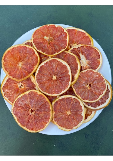 1 Kg Kurutulmuş Karışık Meyve Dilimleri Portakal, Limon, Mandalina, Greyfurt, Limon, Muz, H. Cevizi 1 KG