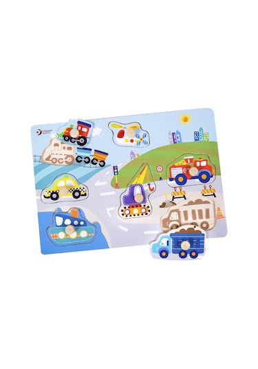 Classic World Ahşap Trafik  Yapboz