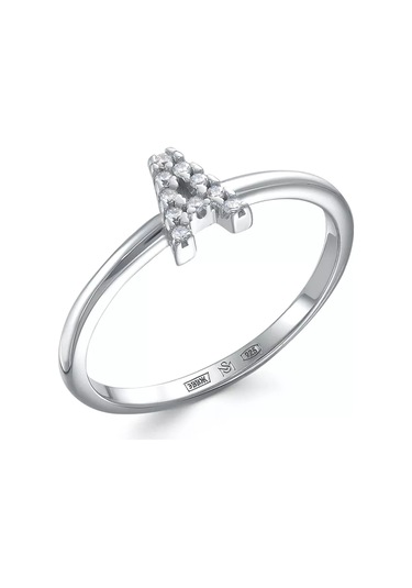 Sılverme A Harfli Gümüş Yüzük, 925 Ayar Gümüş 183611685 Gümüş