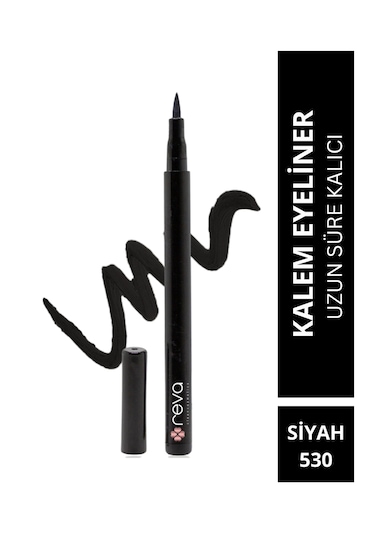 Siyah Göz Kalemi & Black Eyeliner No: 530 - Vegan & Temiz Içerikli Siyah