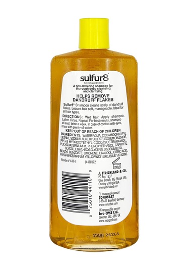 Sulfur8 Kepek Karşıtı Arındırıcı Şampuan 340ml Tüm Saçlar