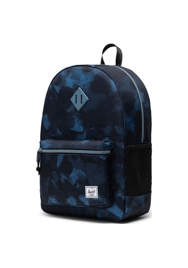 Heritage Genç 14"inç Laptop Uyumlu Sırt Çantası, Su İtici Kumaş, 26 L Gece Mavi