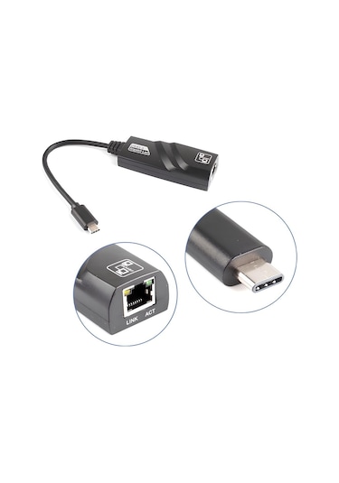 Speeduf Type C To Ethernet Usb 3.1 1000mbps Gigabit Ag Adaptör