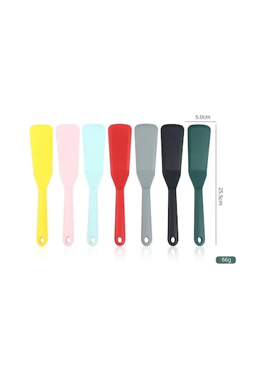 Mavi Silikon Kızartma Küreği Yapışmaz Mutfak Gözleme Kızarmış Yumurta Transfer Küreği Biftek Kürek Mutfak Pişirme Araçları