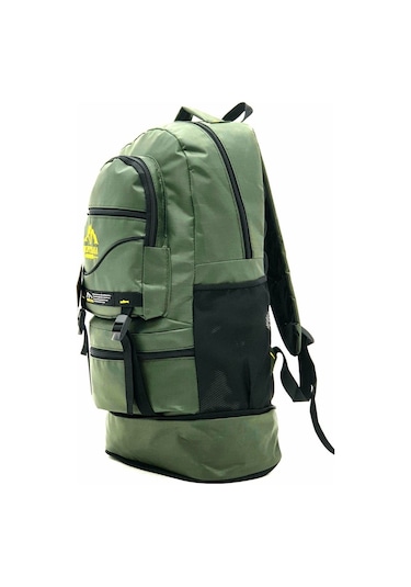 Bvlx Montana Körüklü Dağcı Sırt Çantası Su Geçirmez 65lt Kamuflaj Çok Renkli