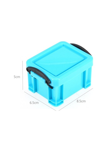 Didadodo Rc Araçlar İçin Plastik Depolama Kutusu - Kırmızı, Sarı, Mavi Renk Seçenekleri, Pratik Kapaklı