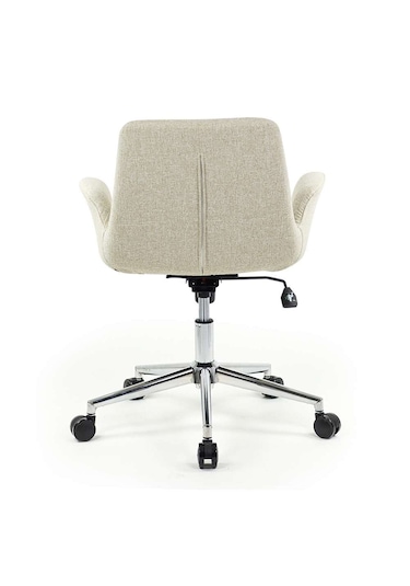 Kaya Ofis Mobilya Carrer Çalışma Koltuğu Ofis Sandalyesi Krem