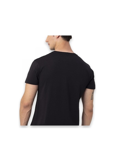 Merrell Taurus M Kısa Kollu Siyah Erkek T-Shirt Siyah